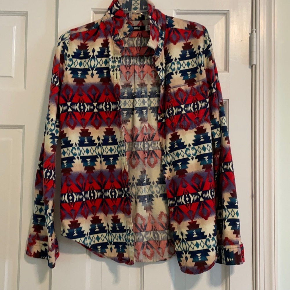 BDG printed flannel
